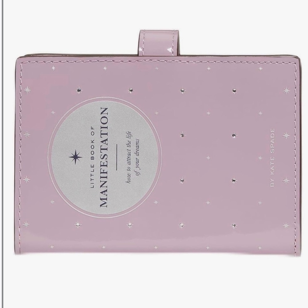 Nwt Kate spade page turner book of manifestation card holder crossbody